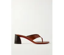 Janetonga 55 Leather Sandals - Brown