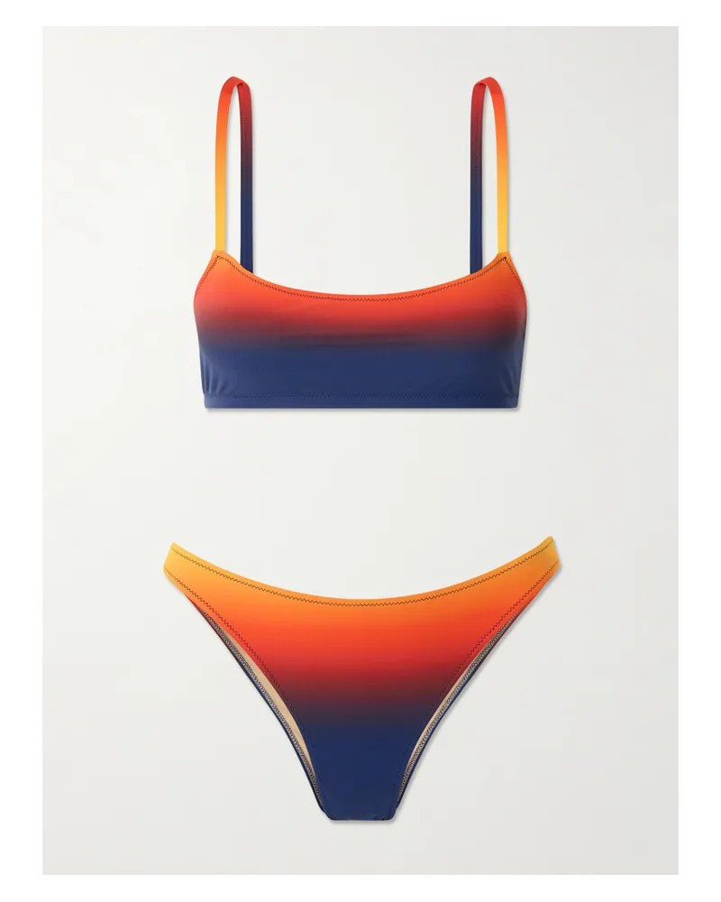 LIDO Undici Bikini Mit Farbverlauf - Blau Blau