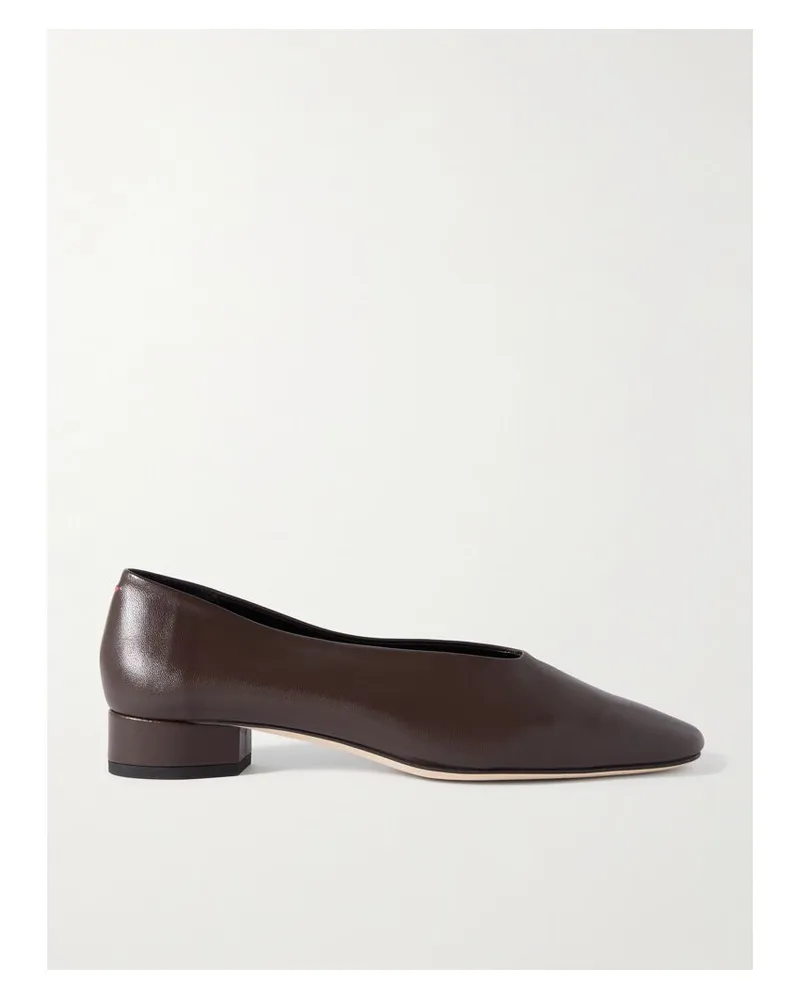 aeyde Delia Pumps Aus Leder - Braun Braun