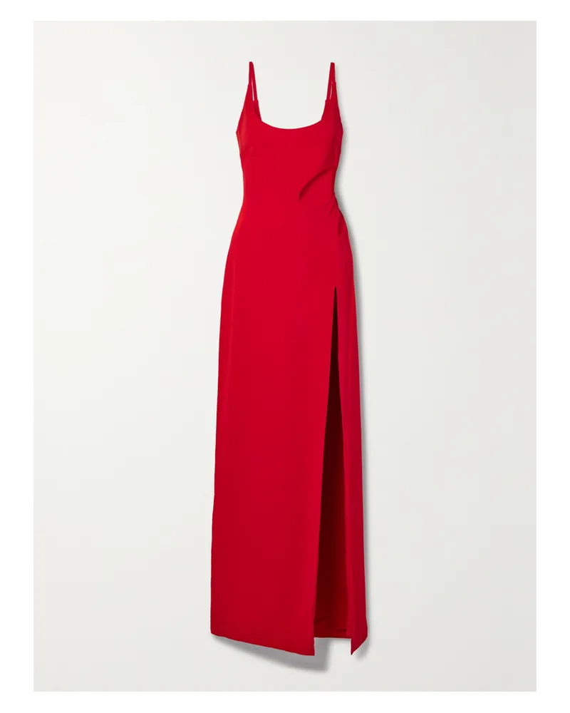 ET OCHS Rowena Robe Aus Cady Mit Cut-outs - Rot Rot