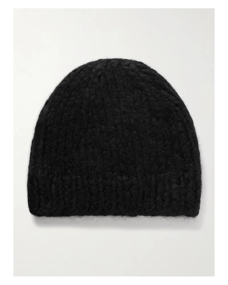 Gabriela Hearst Pacino Beanie aus Kaschmir Schwarz