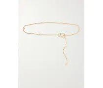 Vlogo Gold-tone Belt