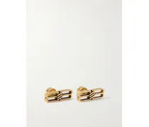 License Goldfarbene Ohrringe