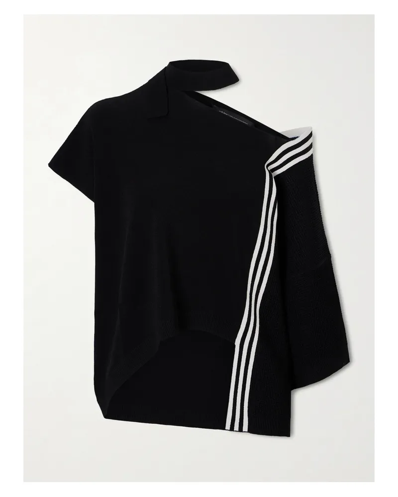 adidas Y-3 Oberteil Aus Strick Zum Binden - Schwarz Schwarz