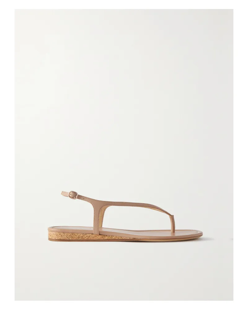 Gabriela Hearst Gia Sandalen Aus Leder - Braun Braun