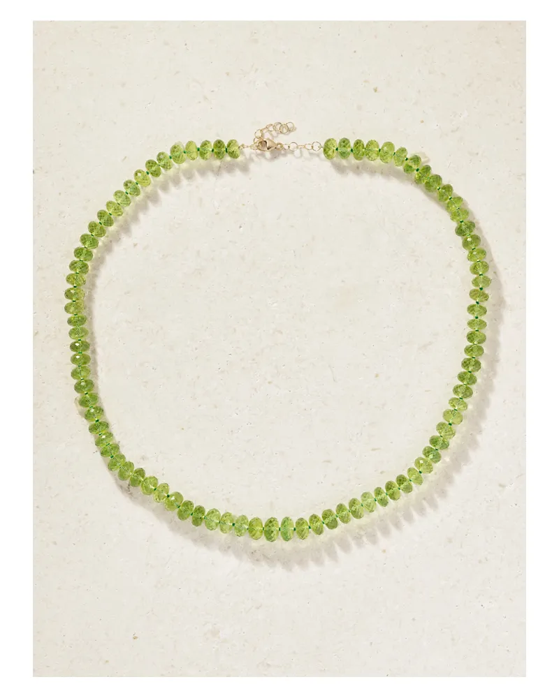 JIA JIA Oracle 14-karat Gold Peridot Necklace - Green Green