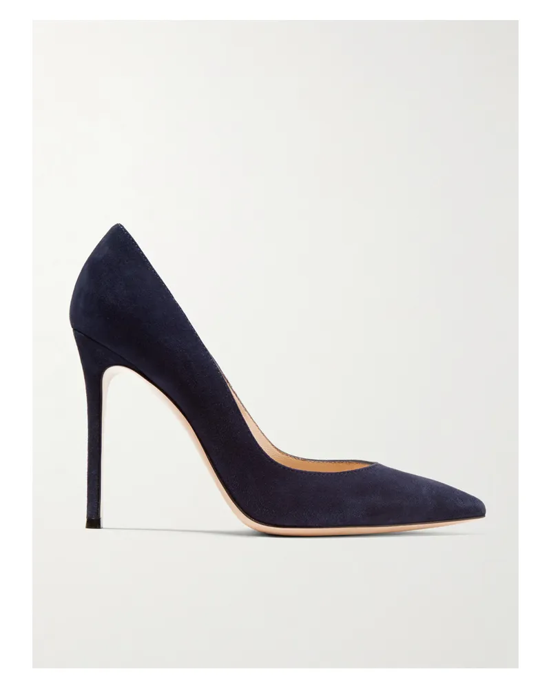 Gianvito Rossi Gianvito 105 Suede Pumps - Blue Blue