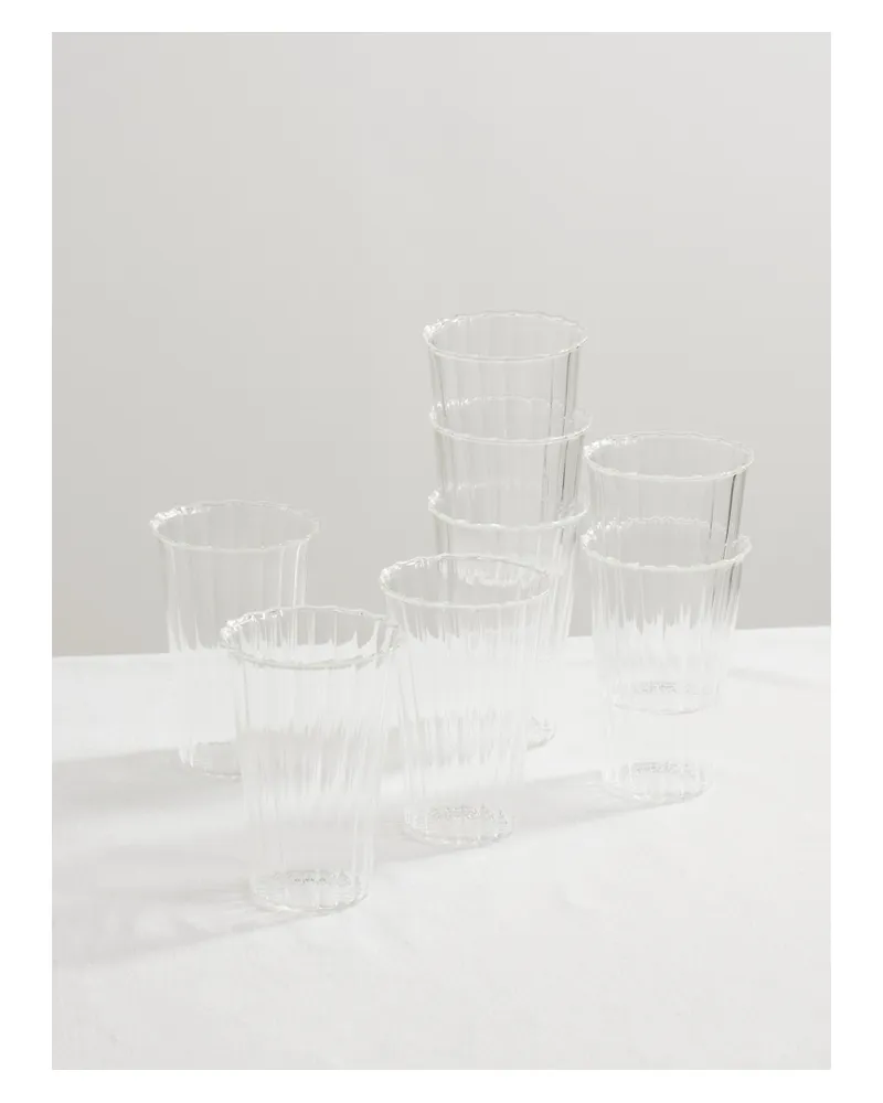 Sophie Lou Jacobsen Le Verre Grand Set Aus Sechs Bechern Aus Glas - Neutral Neutral