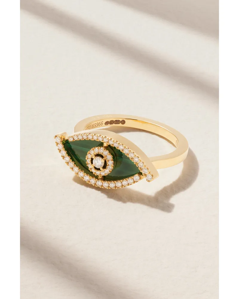 Messika Lucky Eye Ring aus 18 Karat Gold