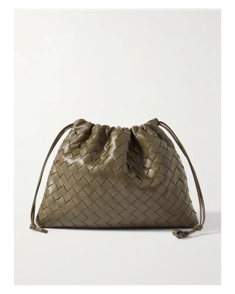 Bottega Veneta Beutel Aus Intrecciato-leder - Braun Braun