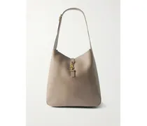 Le 5 À 7 Supple Large Leather Shoulder Bag - Gray