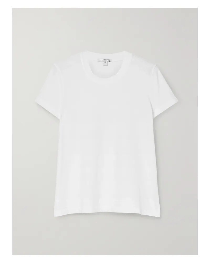 James Perse Vintage Boy Cotton-jersey T-shirt - White White