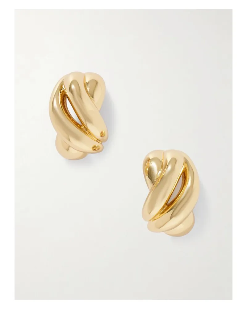 Roxanne Assoulin The Knot Goldfarbene Ohrringe Gold