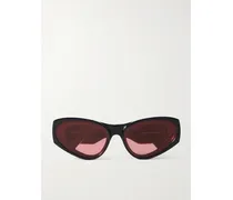 Paula's Ibiza Sonnenbrille Mit Cat-eye-rahmen Aus Azetat - Schwarz