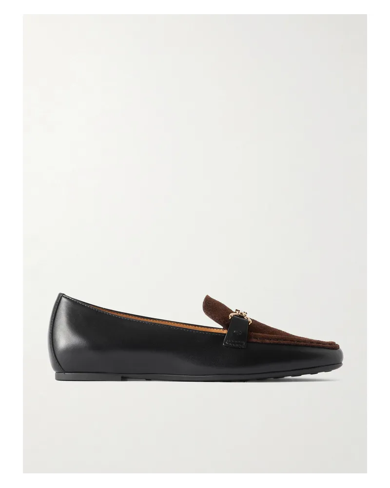 TOD'S Gomma Loafers aus Leder Braun