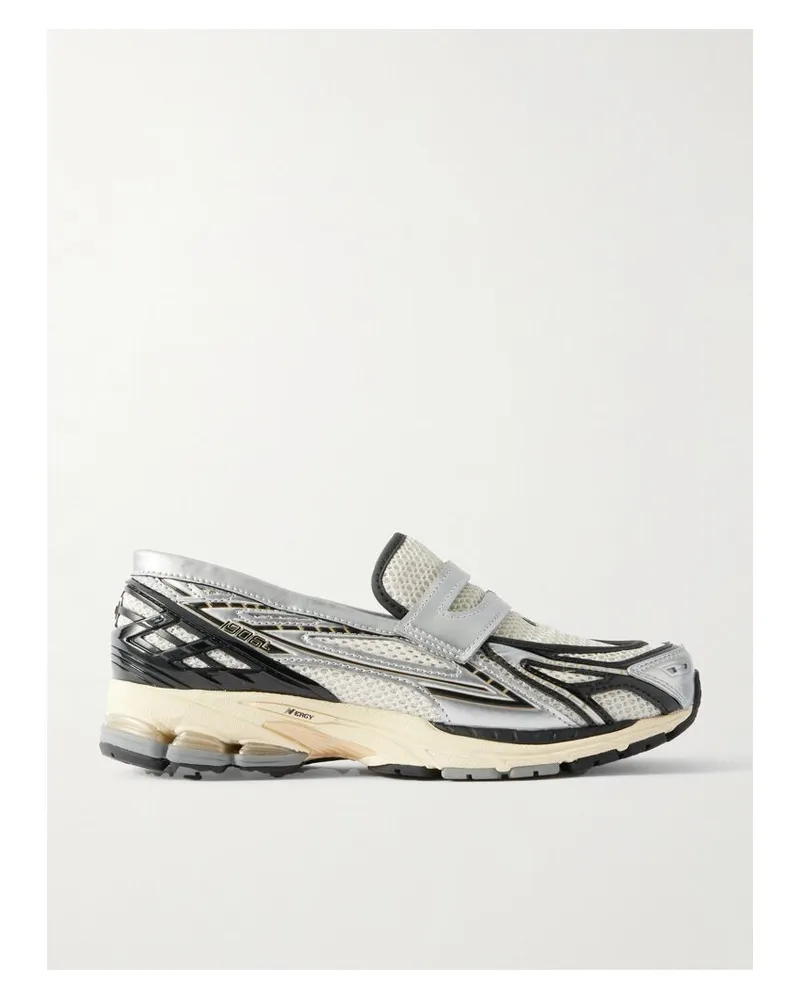 New Balance 1906l Slip-ons Aus Leder Und Mesh Mit Gummibesätzen - Grau Grau