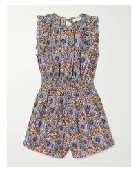 Ulla Johnson Orla Playsuit aus Voile aus einer Baumwollmischung Mehrfarbig