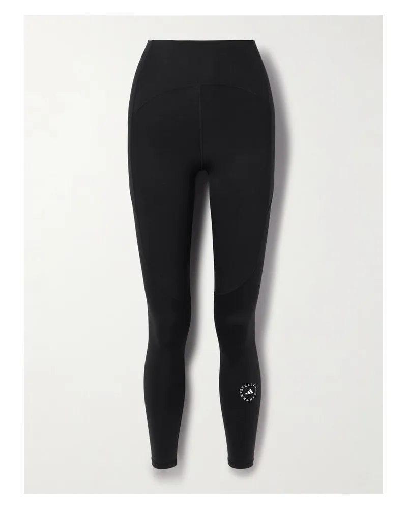 adidas Truestrength Leggings Aus Recyceltem Stretch-material - Schwarz Schwarz