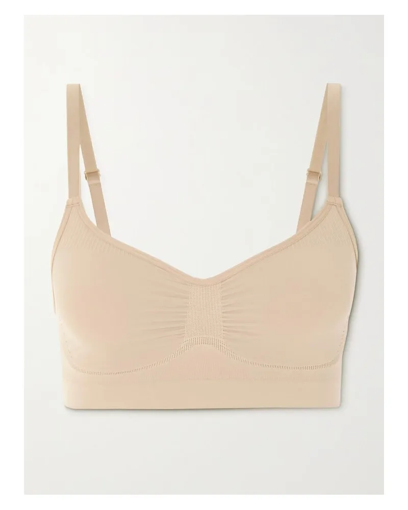 SKIMS Seamless Sculpt Bralette – Mica – Soft-bh - Neutral Neutral