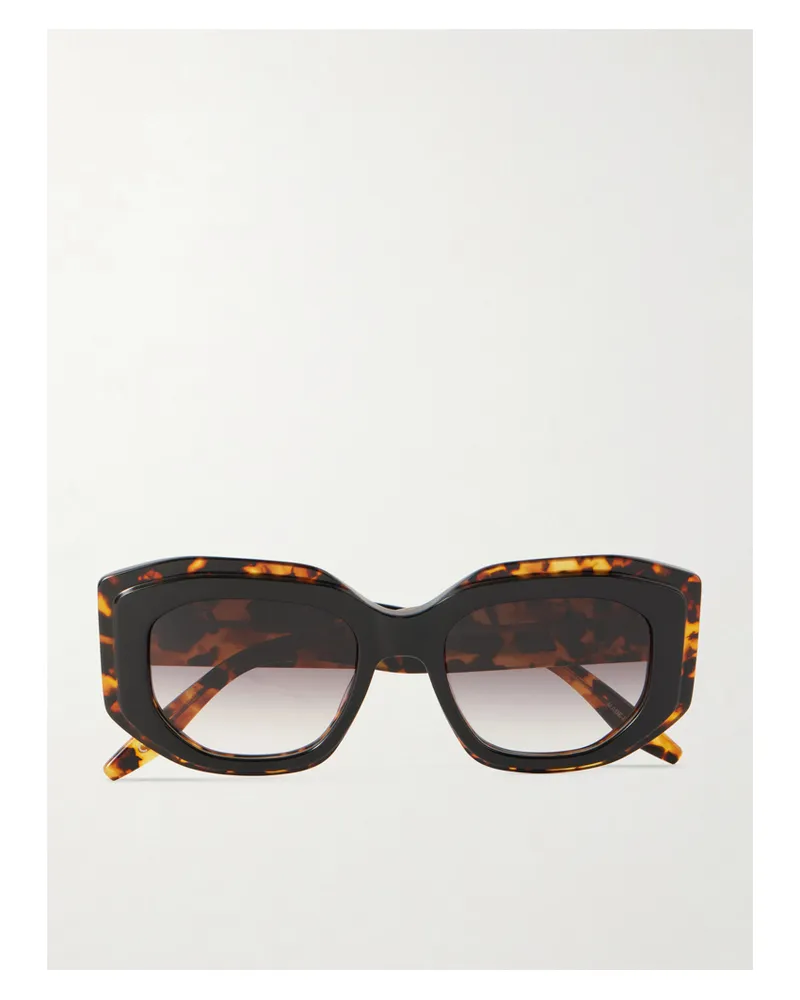 Barton Perreira Crescendo Square-frame Tortoiseshell Acetate Sunglasses Tortoiseshell
