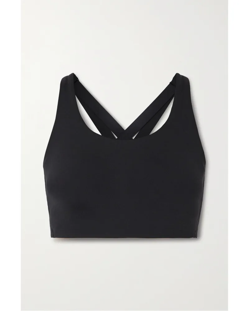 LULULEMON Train Sport Bh Aus Stretch Material Schwarz