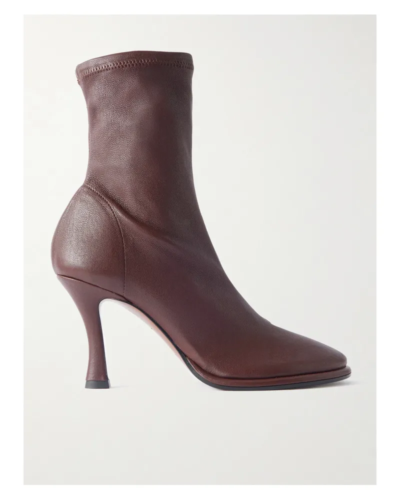 NEOUS Lea Leather Ankle Boots - Brown Brown