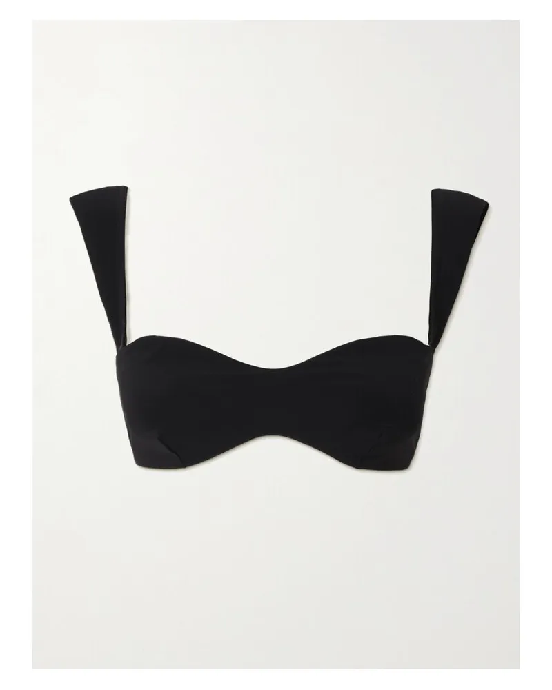 Magda Butrym Bikini-oberteil - Schwarz Schwarz