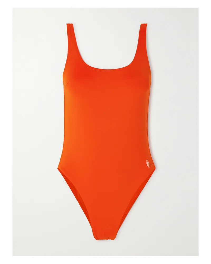 SPORTY & RICH Carla Badeanzug - Rot Rot