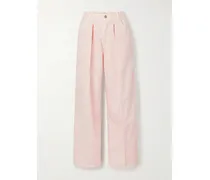 Candy Boyfriend-jeans Mit Falten - Pink