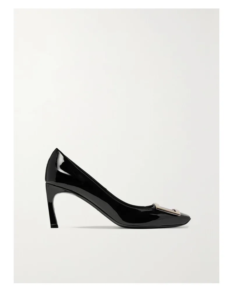 Roger Vivier Belle Vivier Trompette Pumps Aus Lackleder - Schwarz Schwarz