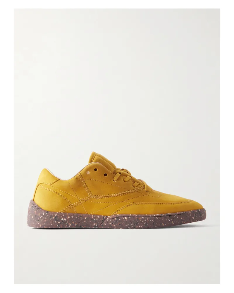 Gabriela Hearst Ohio Sneakers Aus Veloursleder - Gelb Gelb