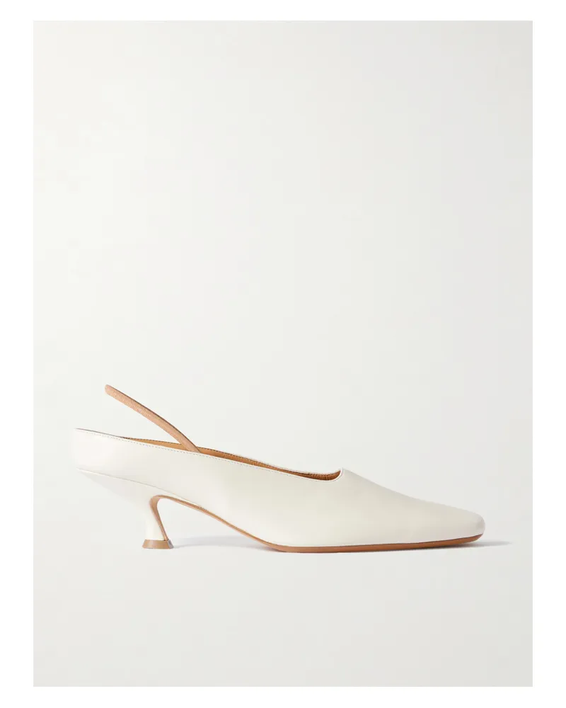 Calvin Klein Anna Wandelbare Pumps Aus Leder - Elfenbein Elfenbein