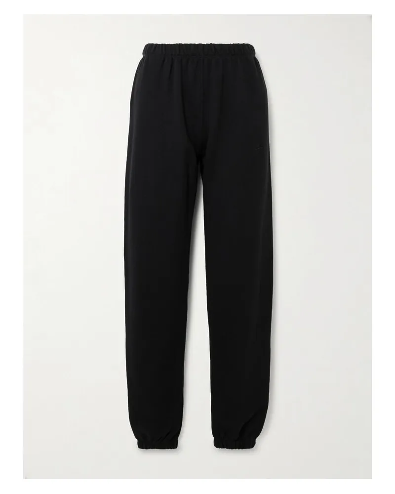 ÉTERNE Jogginghose Aus Jersey Aus Einer Baumwoll-modalmischung - Schwarz Schwarz