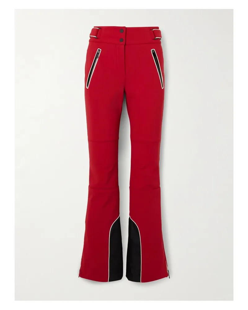 Brunello Cucinelli Ausgestellte Skihose Aus Wattiertem Shell - Rot Rot