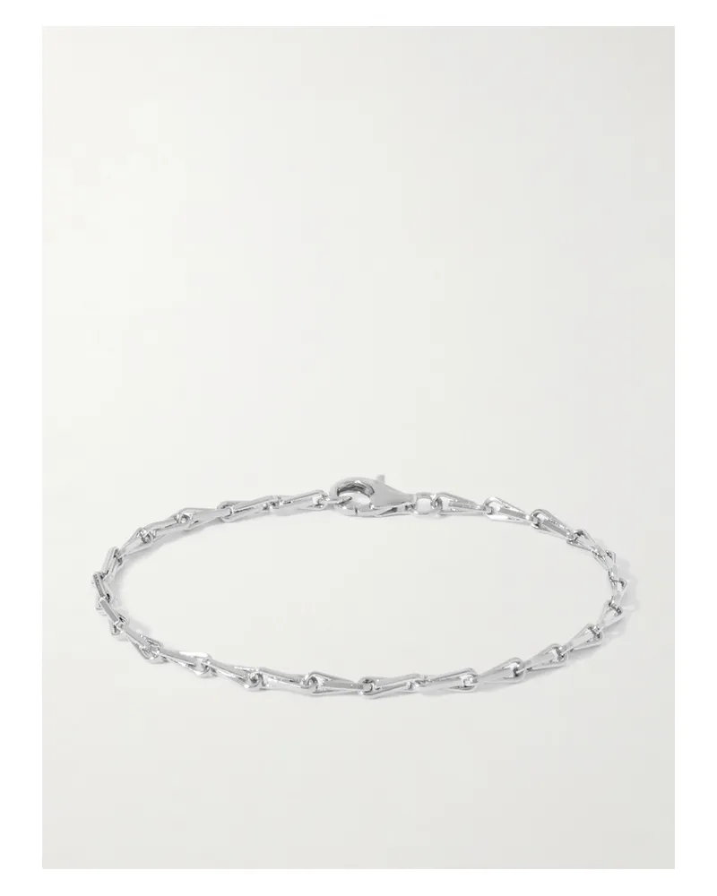 Laura Lombardi Corre Armband Mit Platinauflage - Silber Silber