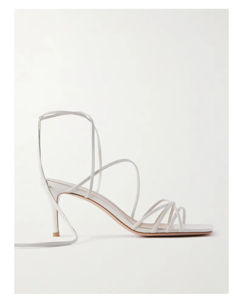 Gianvito Rossi 85 Sandalen Aus Leder - Neutral Neutral