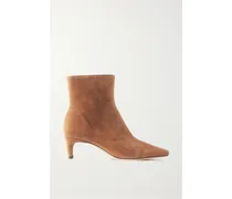 Wally Ankle Boots aus Veloursleder