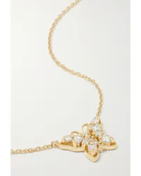 Suzanne Kalan Mini Butterfly Kette aus 18 Karat Gold