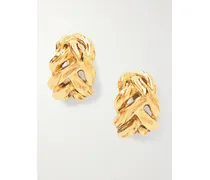 Goldfarbene Ohrclips