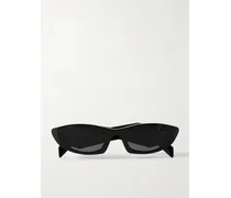 Symbole Cat-eye Acetate Sunglasses - Black