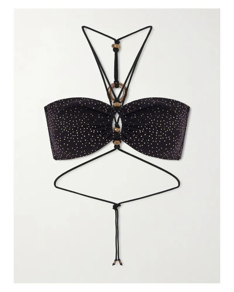 Isabel Marant Analia Polka-dot Bikini Top - Multi Multi