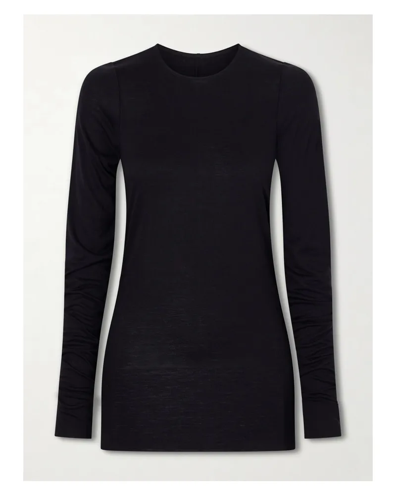 Rick Owens Jersey T-shirt - Black Black