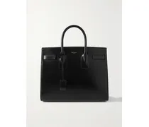 Sac De Jour Small Leather Tote - Black