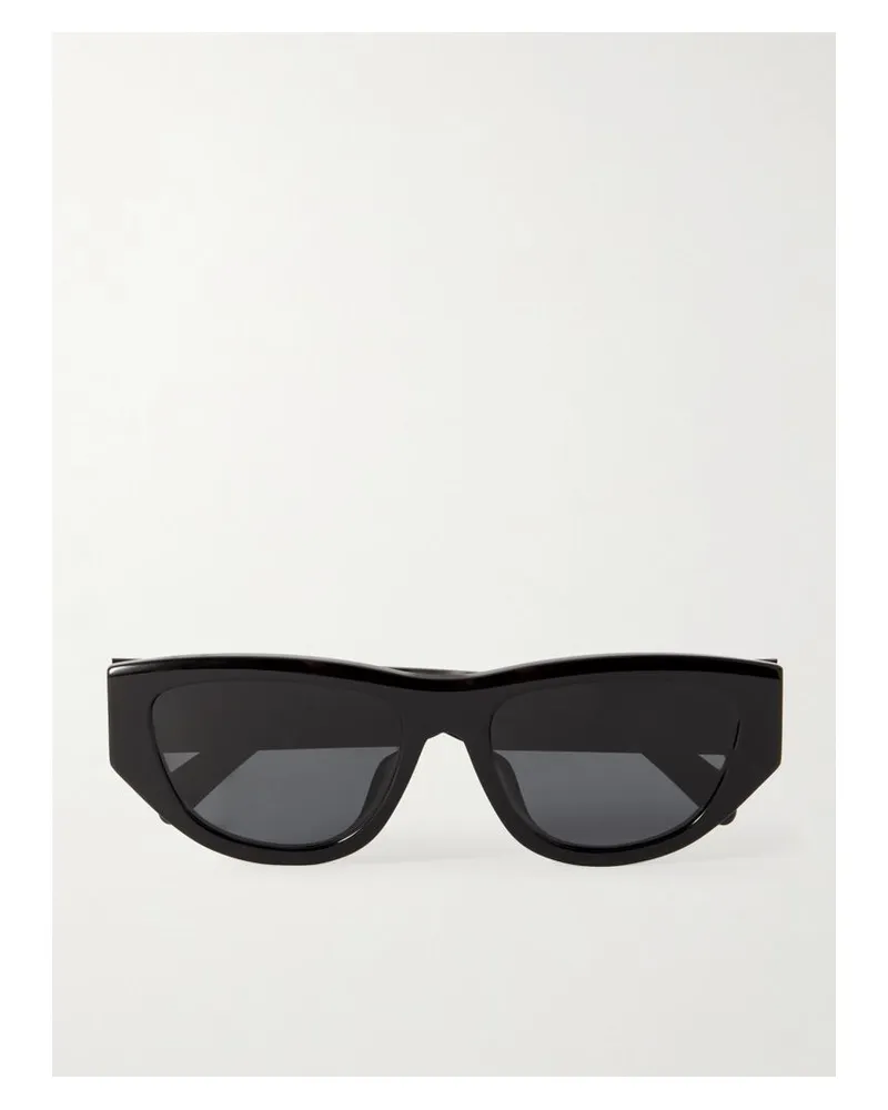 Celine Monochroms 01 Sonnenbrille Mit Cat-eye-rahmen Aus Azetat - Schwarz Schwarz