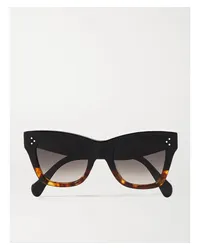 Celine Oversized-sonnenbrille Schwarz