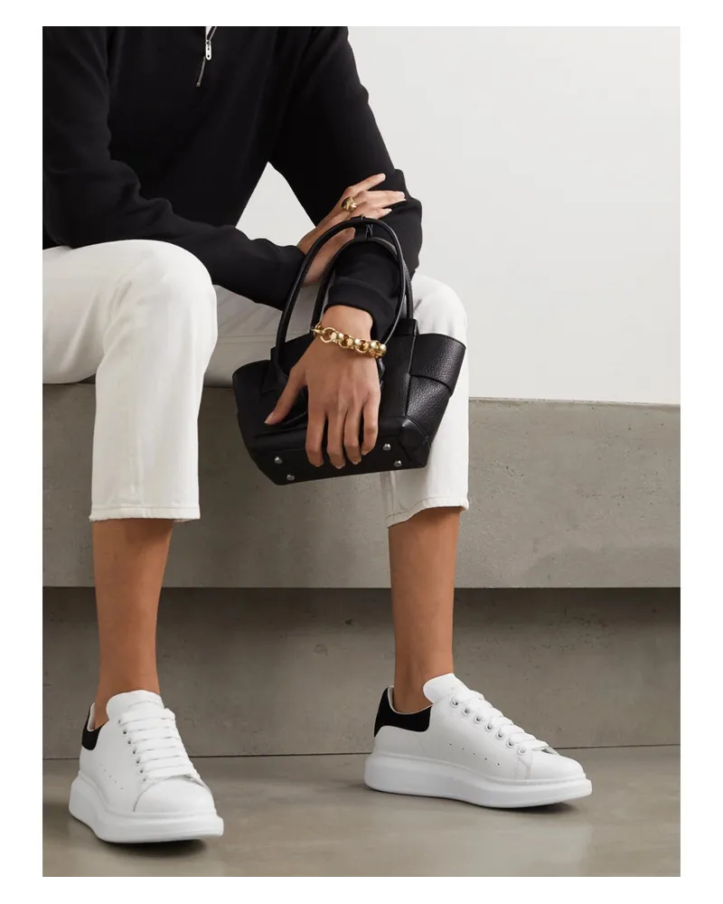 Alexander mcqueen leather shoe sneakers online