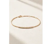 Petite Pavé Armband Aus 18 Karat Roségold Mit Diamanten