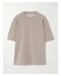 Our Legacy Big T-shirt aus Baumwoll-jersey Pink