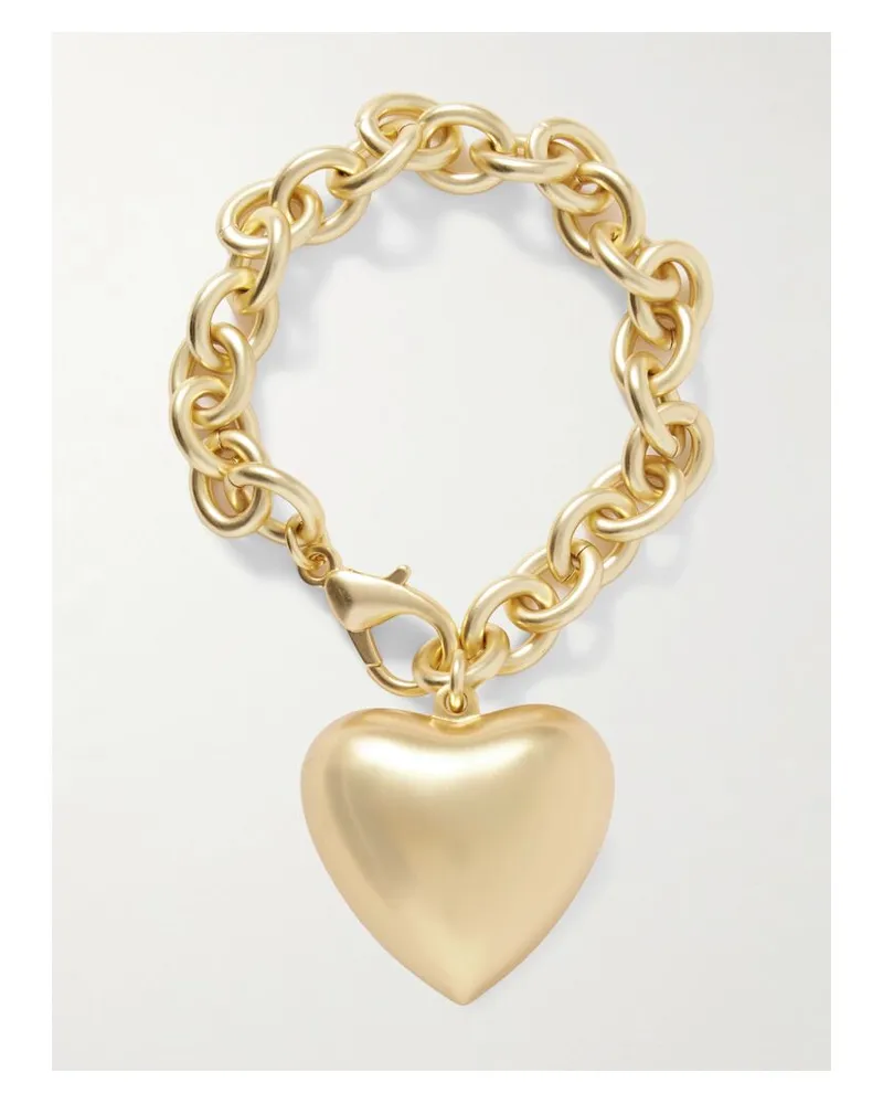 Roxanne Assoulin The Puffy Heart Goldfarbenes Armband Gold