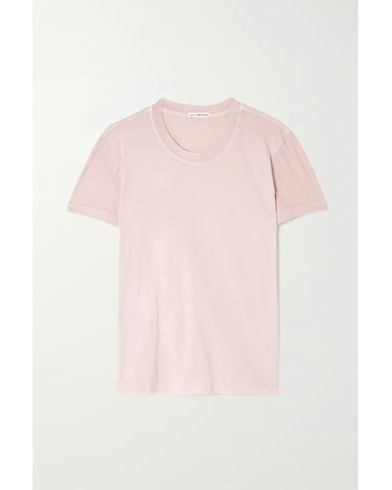 James Perse Vintage Boy T-shirt Aus Baumwoll-jersey - Pink Pink